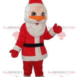 Jultomten maskot. Jultomten kostym - Redbrokoly.com