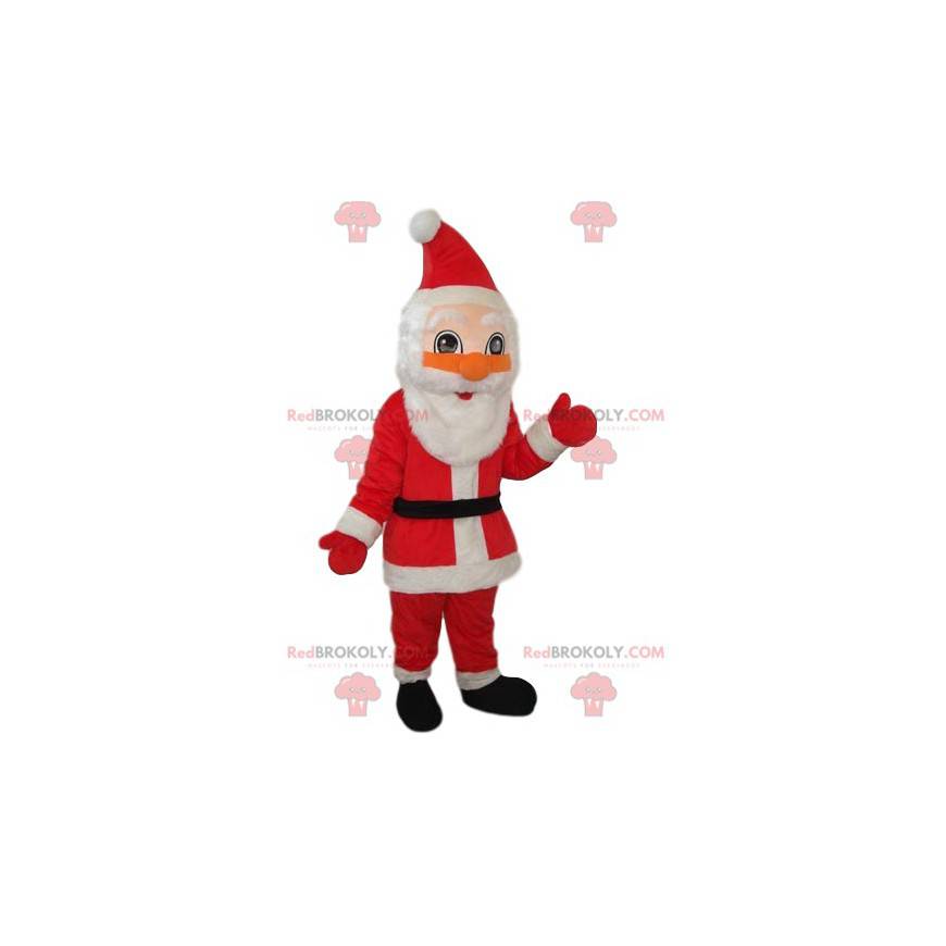 Jultomten maskot. Jultomten kostym - Redbrokoly.com