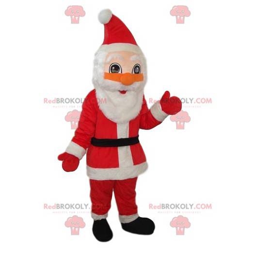 Mascotte de Papa Noël. Costume de Papa Noël - Redbrokoly.com