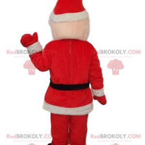 Jultomten maskot. Jultomten kostym - Redbrokoly.com