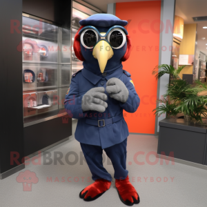 Navy Parrot mascotte...