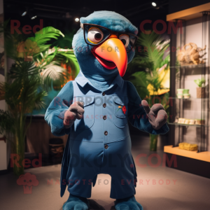 Navy Parrot mascotte...