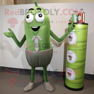 Olive Soda Can mascotte...