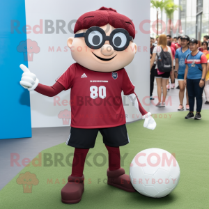 Kastanienbrauner Fußball...