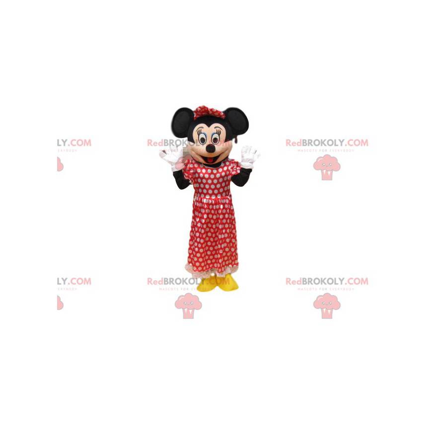Minnie-mascotte, de lieve en tedere Mickey Mouse -