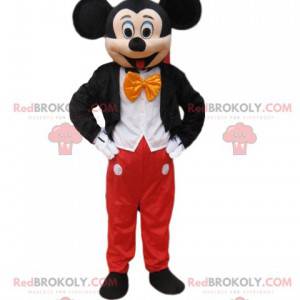 Maskot Mickey Mouse, skvělá a slavná myš Walta Disneyho -