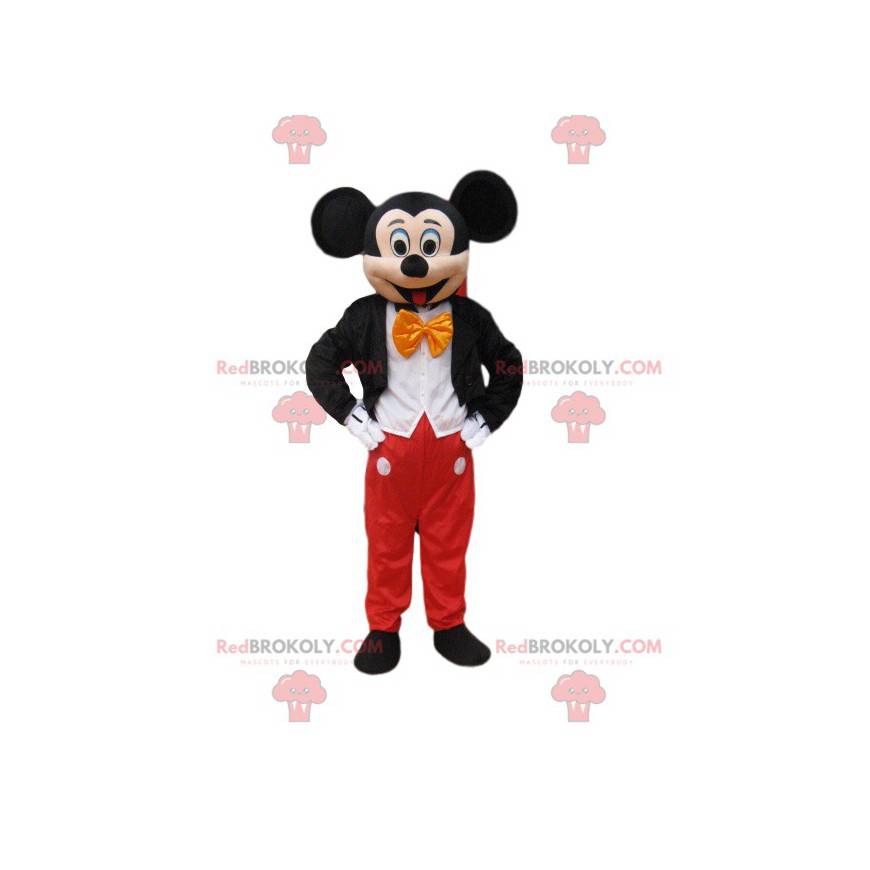 Maskot Mickey Mouse, skvělá a slavná myš Walta Disneyho -