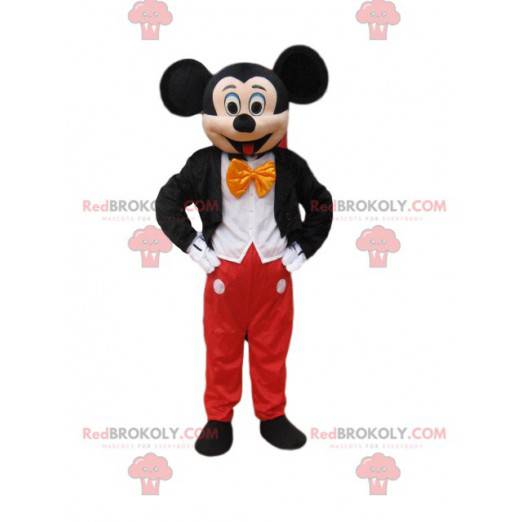 Mickey Mouse maskot, den stora och berömda musen från Walt