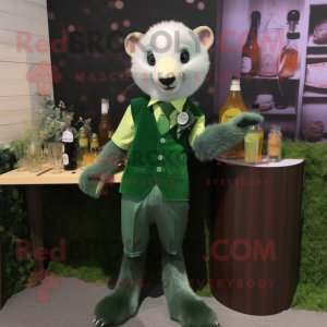 Green Ferret mascotte...