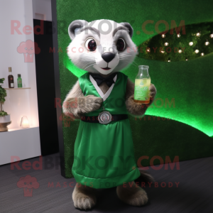 Green Ferret mascotte...