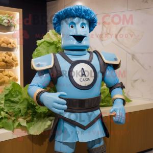 Blue Caesar Salad mascotte...