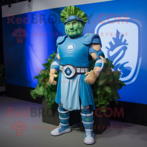 Blue Caesar Salad mascotte...