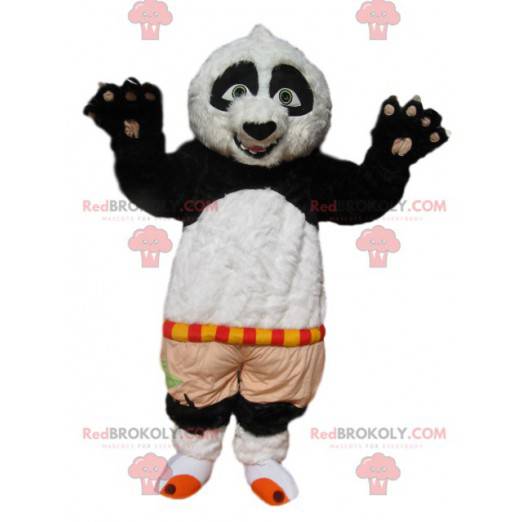 Mascote Po, Kung-Fu Panda. Fantasia de Po - Redbrokoly.com