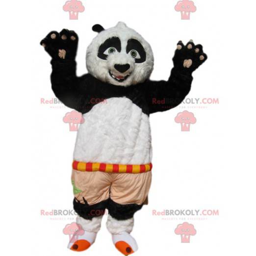 Mascote Po, Kung-Fu Panda. Fantasia de Po - Redbrokoly.com