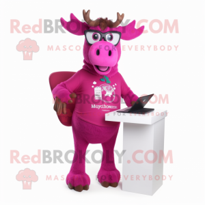 Magenta eland mascotte...