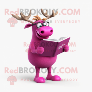 Magenta eland mascotte...