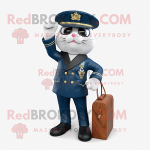 Navy Chief maskot kostume...