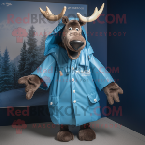 Blue Elk maskot kostume...