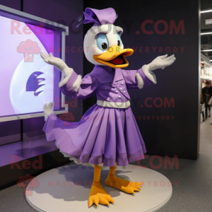 Purple Goose mascotte...