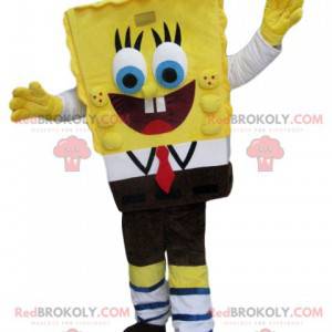 Mascote do Bob Esponja super feliz - Redbrokoly.com