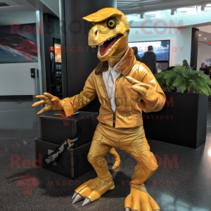 Gull Velociraptor maskot...