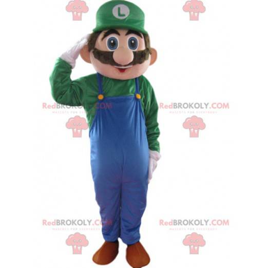 Luigi mascot, from the Nintendo game Mario - Redbrokoly.com