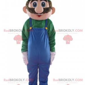 Luigi mascot, from the Nintendo game Mario - Redbrokoly.com