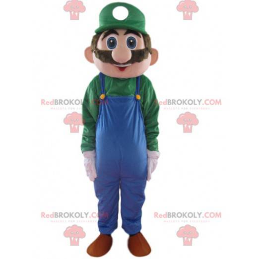 Luigi mascot, from the Nintendo game Mario - Redbrokoly.com