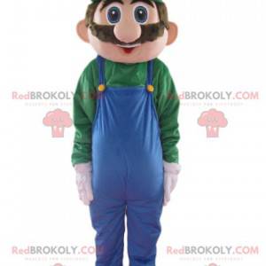 Luigi mascot, from the Nintendo game Mario - Redbrokoly.com