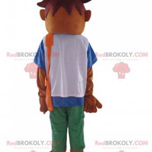 Mascot Diego, amigo de Dora la Exploradora - Redbrokoly.com