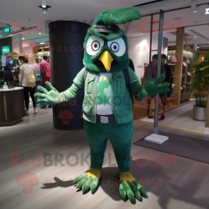 Forest Green Owl maskot...