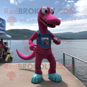 Magenta Loch Ness Monster...