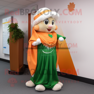 Postava maskota Peach Irish...