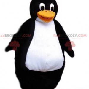 Meget oksekød pingvin maskot med et stort smil - Redbrokoly.com