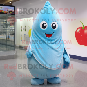 Sky Blue Pear mascotte...