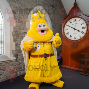 Yellow Irish Castle maskot...