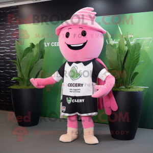 Pink Selderij mascotte...