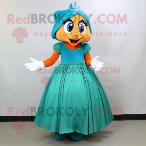 Teal Orange mascotte...