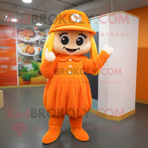 Orange Momentum mascotte...