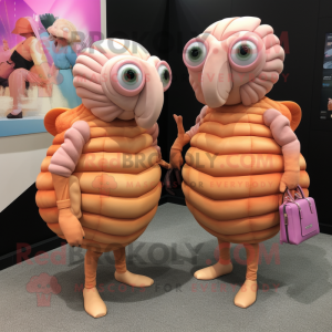 Peach Trilobite mascotte...