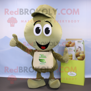 Oliven Champagne maskot...
