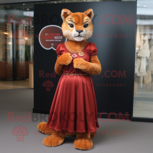 Rust Puma mascotte kostuum...