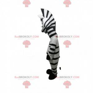 Mascot Marty the zebra, from the film Madagascar -