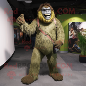 Oliven Sasquatch maskot...