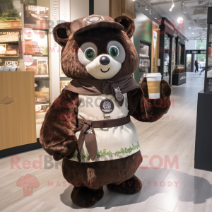 Bruin Guinness mascotte...
