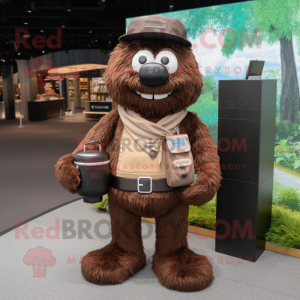 Brun Guinness maskot...