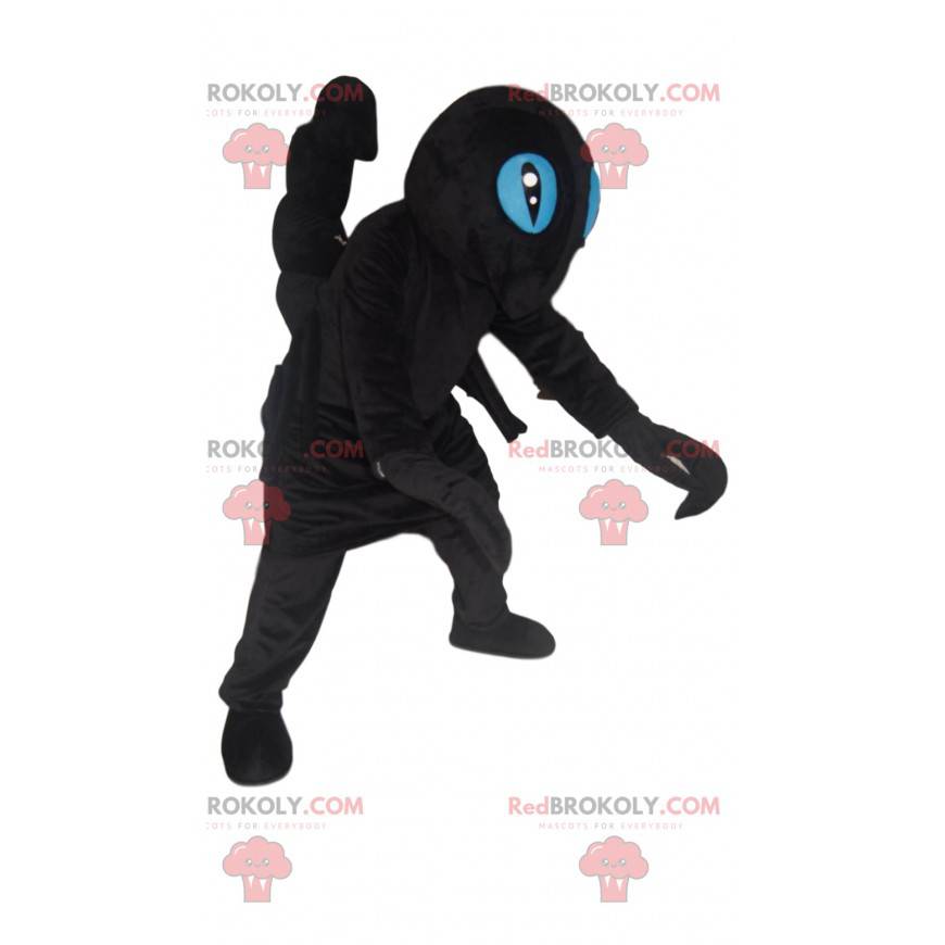Sort skorpion maskot - Redbrokoly.com