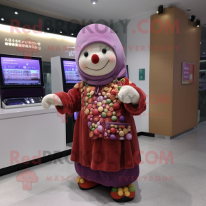  Plum maskot kostume...