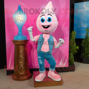 Pink Hourglass maskot...