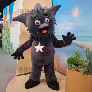 Black Starfish mascotte...